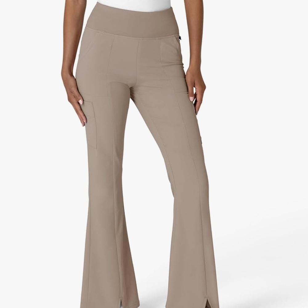 Wink Women's Beige Flare Pants